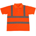 Men's Polo Shirts Hi Vis Short Sleeve Safety Workwear  Safetty T Shirt